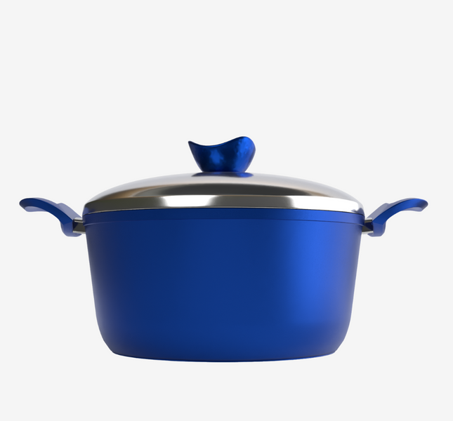 حله تيفال لون ازرق مقاسات - بريميوم سٌمك  5 مم