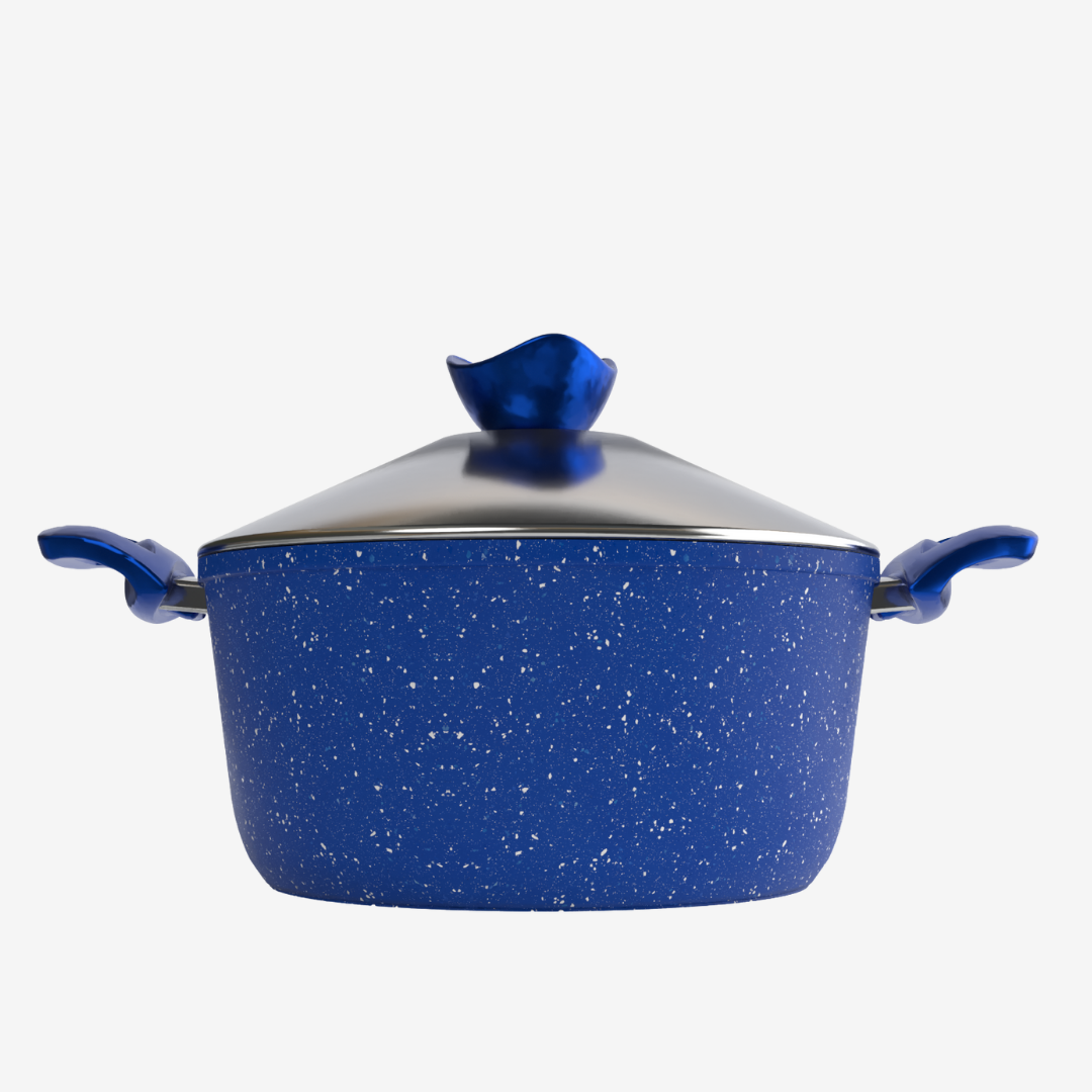 حله جرانيت لون ازرق مقاسات - سوبر سمك 4 مم