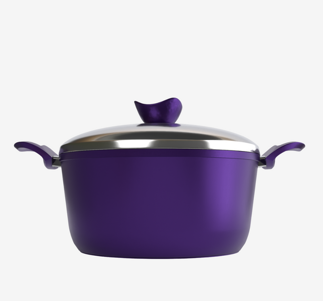 حله تيفال لون موف مقاسات - بريميوم سٌمك  5 مم