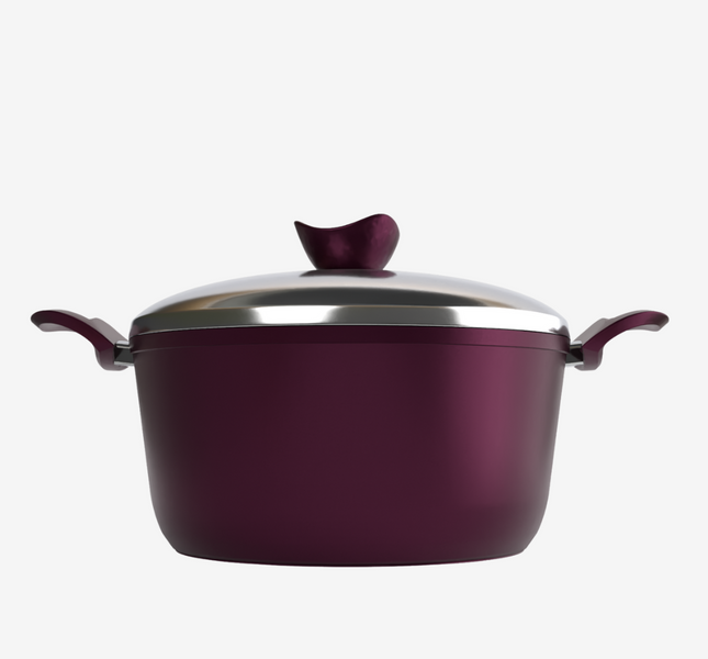 حله تيفال لون بوردو مقاسات - بريميوم سٌمك  5 مم