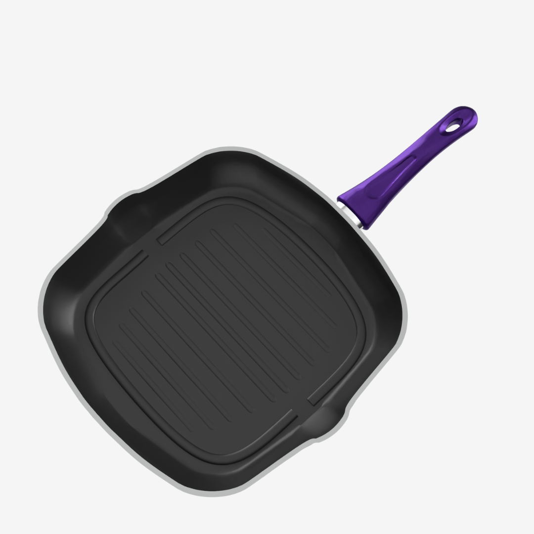 جريل تيفال لون موف مقاس 28 - بريميوم سٌمك  5 مم