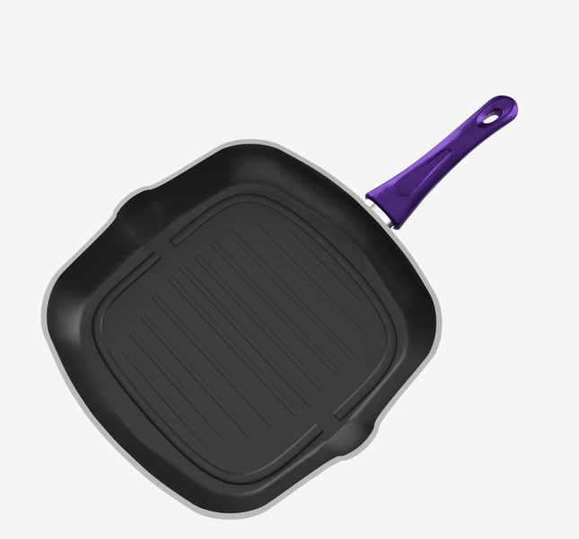 جريل تيفال لون موف مقاس 28 - بريميوم سٌمك  5 مم