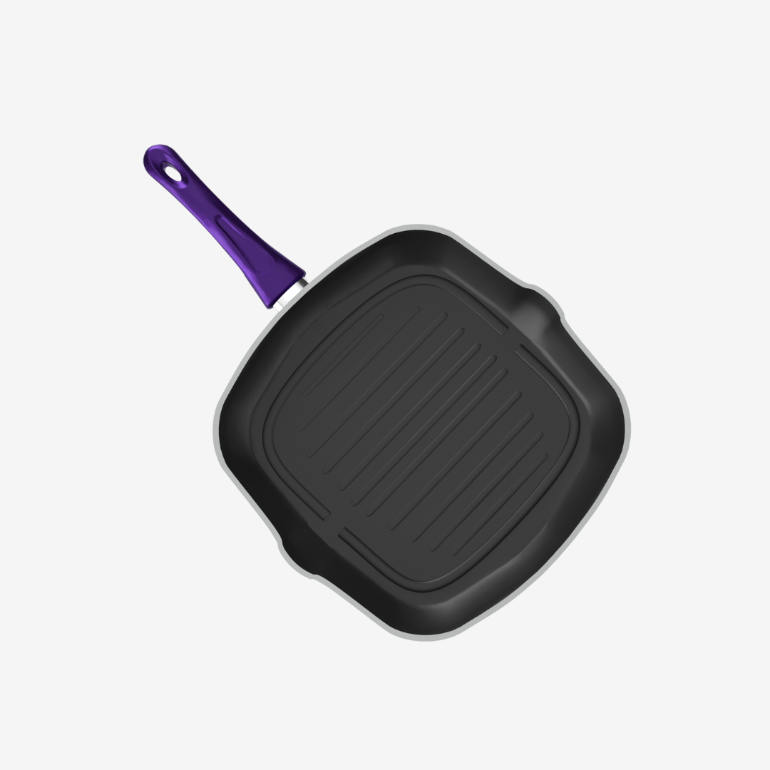 جريل تيفال لون موف مقاس 28 - بريميوم سٌمك  5 مم