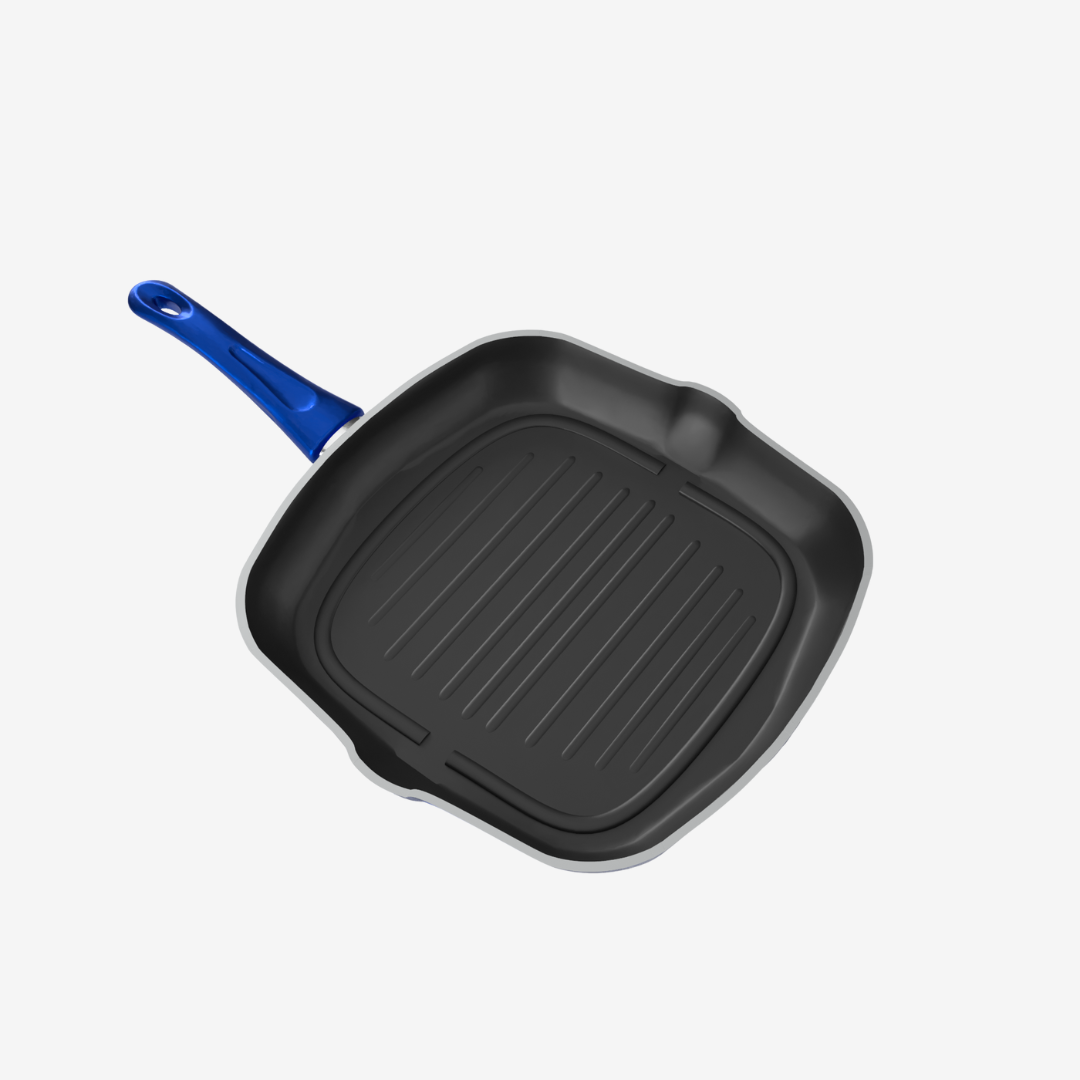 جريل تيفال لون ازرق مقاس 28 - بريميوم سٌمك  5 مم