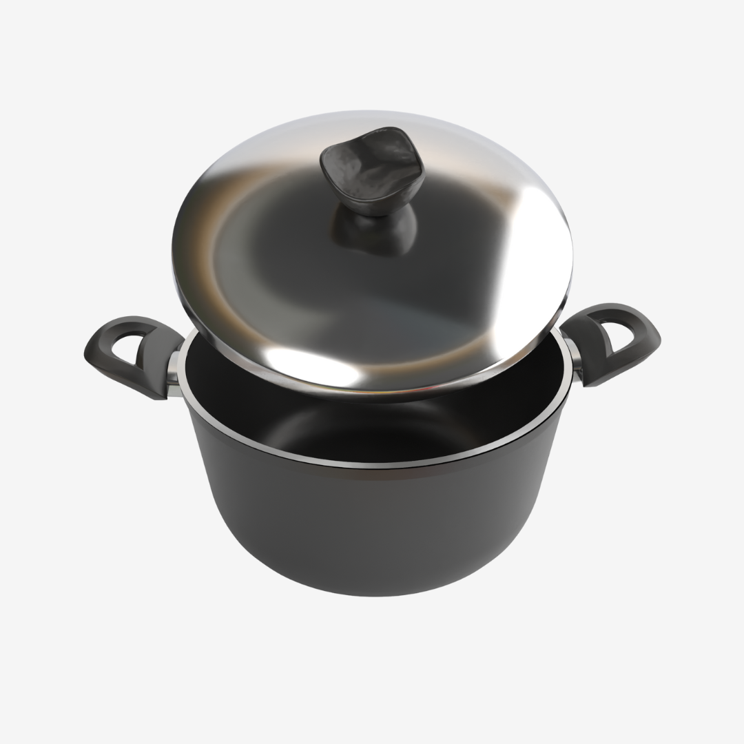 حله تيفال لون رمادي مقاسات - بريميوم سٌمك  5 مم