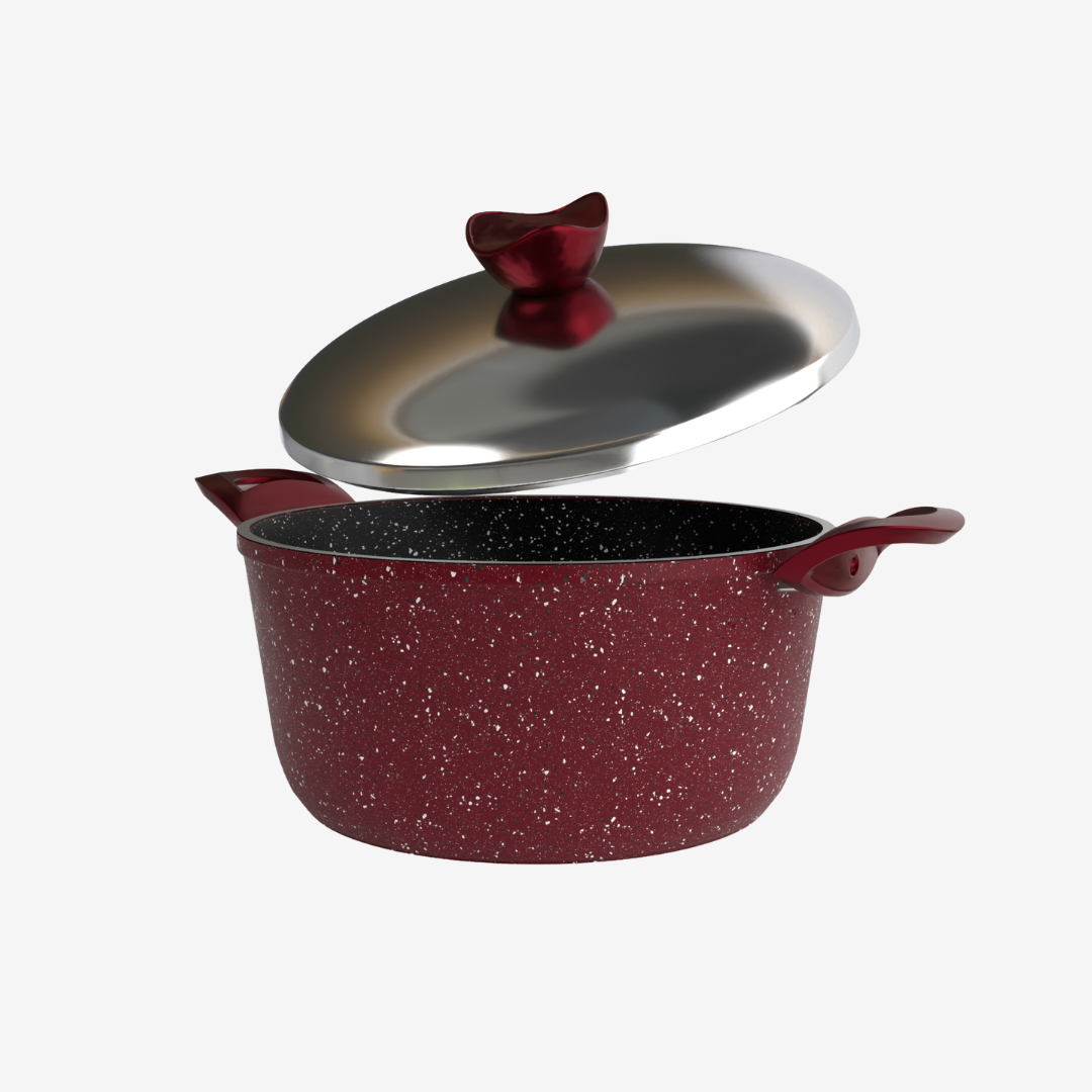 حله جرانيت لون احمر مقاسات - بريميوم سٌمك  5 مم