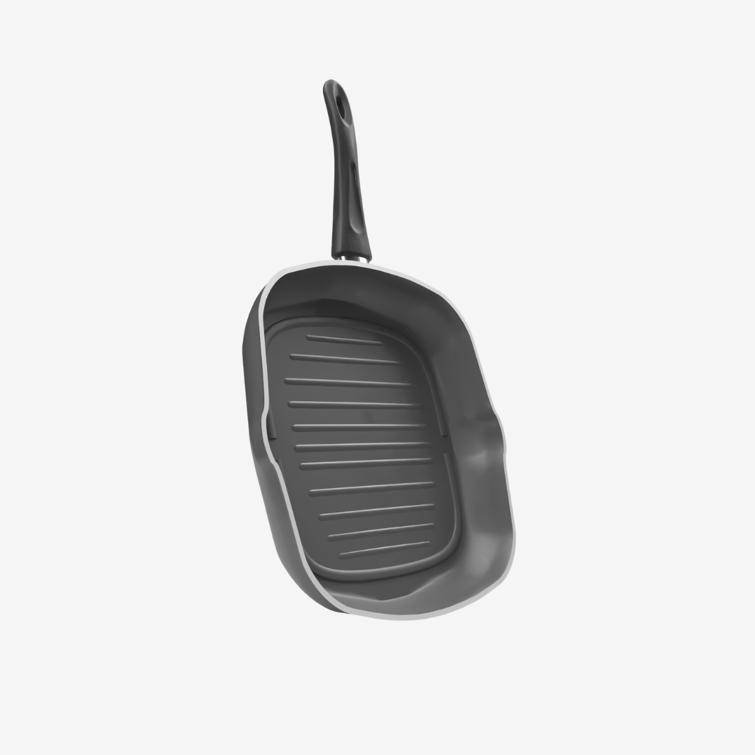 جريل تيفال لون رمادي مقاس 28 - بريميوم سٌمك  5 مم