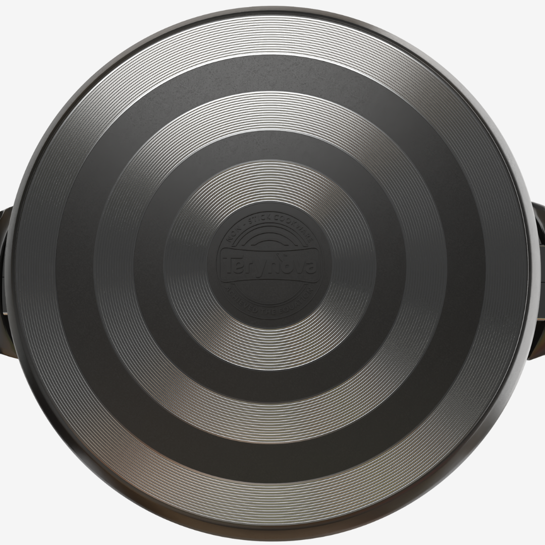 حله تيفال لون رمادي مقاسات - بريميوم سٌمك  5 مم