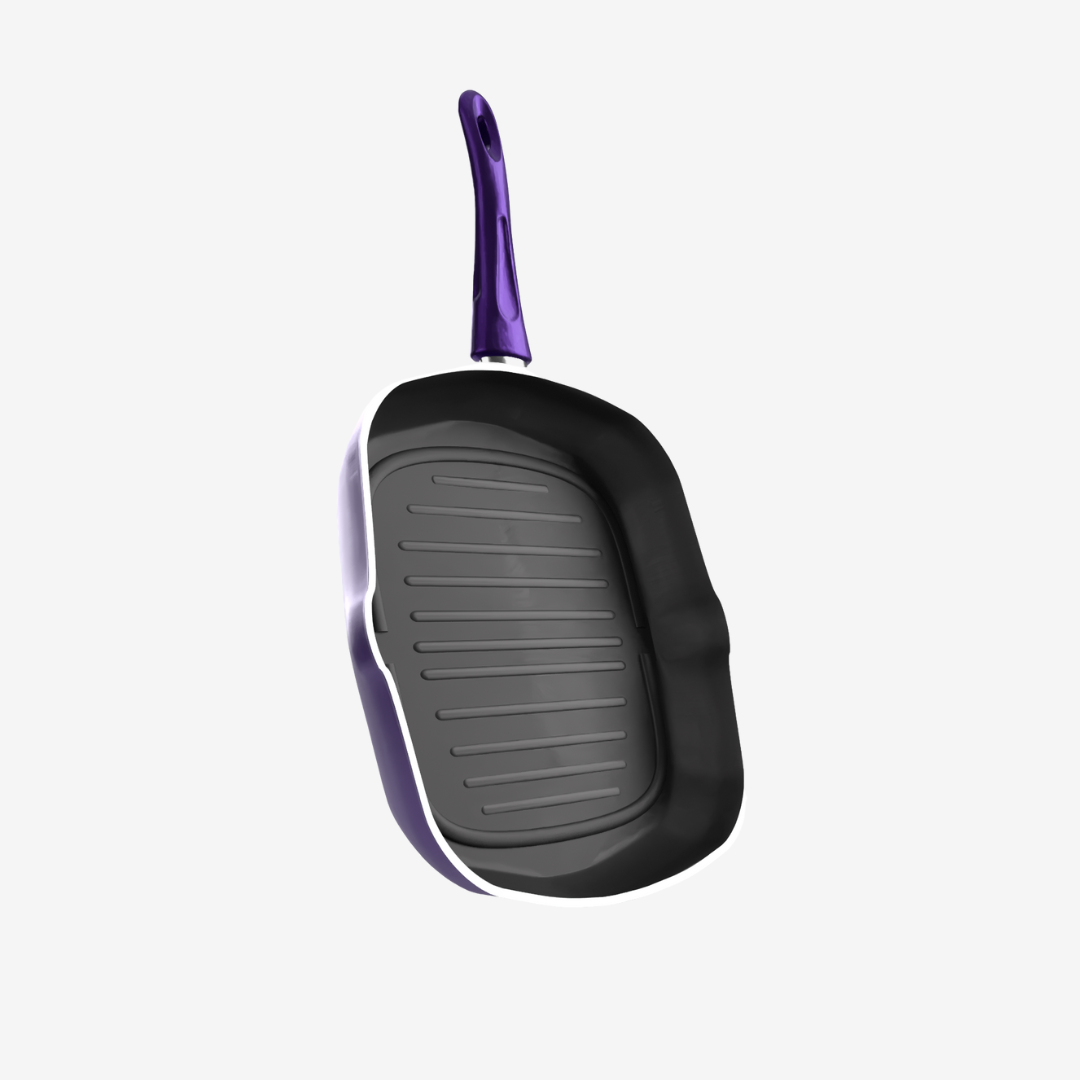 جريل تيفال لون موف مقاس 28 - بريميوم سٌمك  5 مم