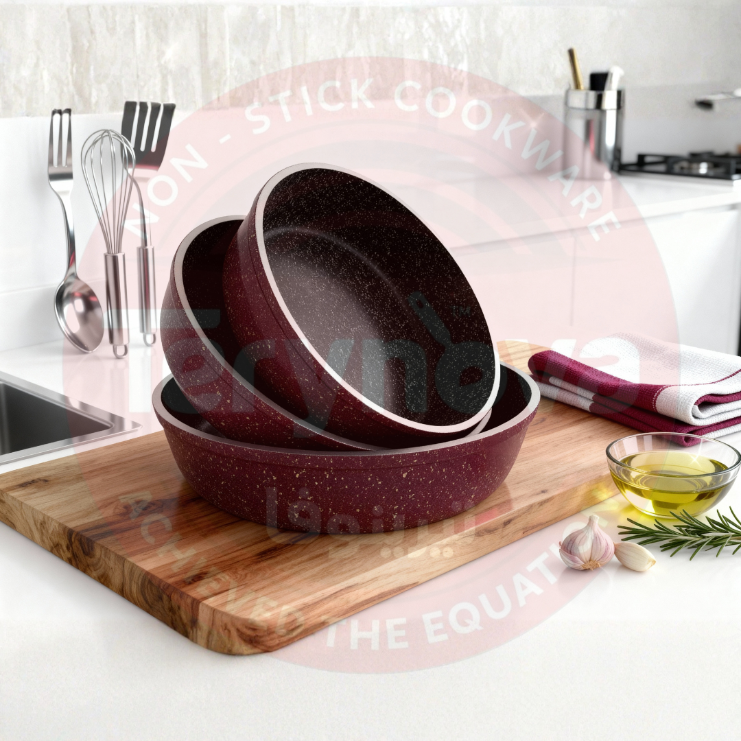 طقم صينية جرانيت بوردو 3 قطع - سوبر سٌمك  4 مم